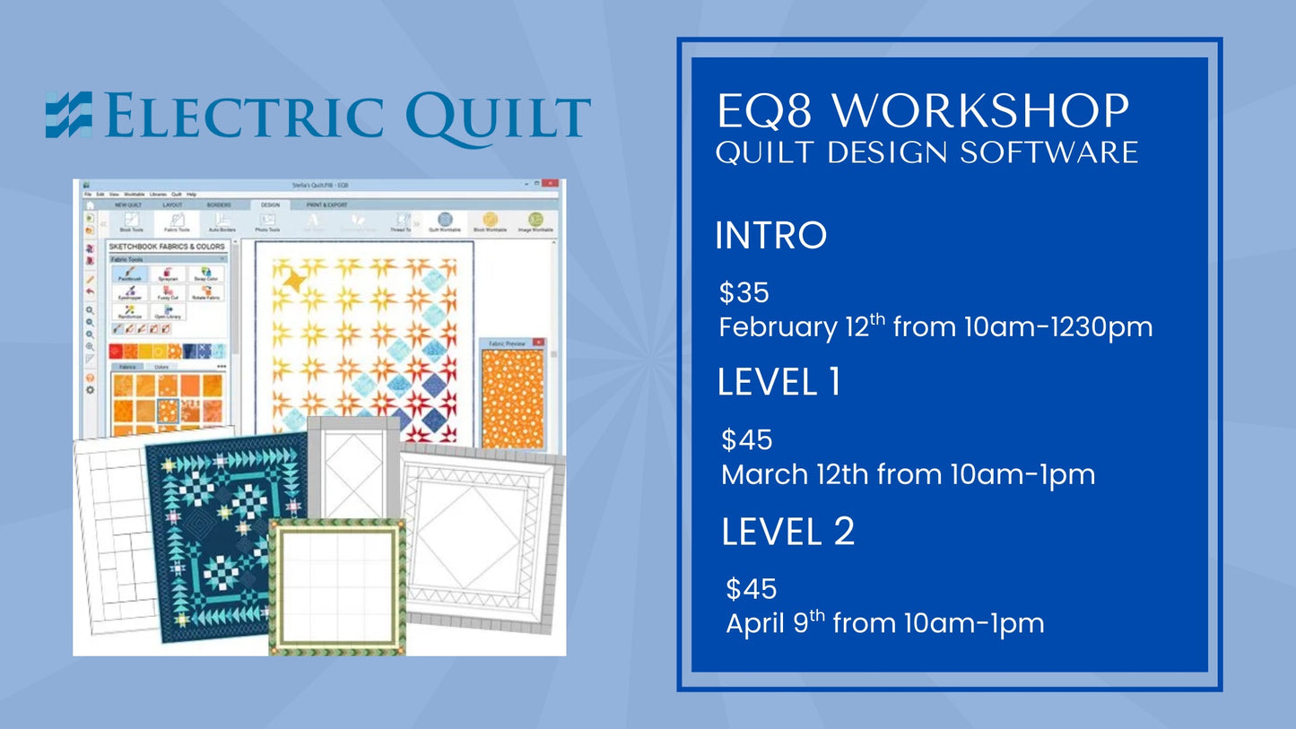 NEW! EQ8 Intro Class