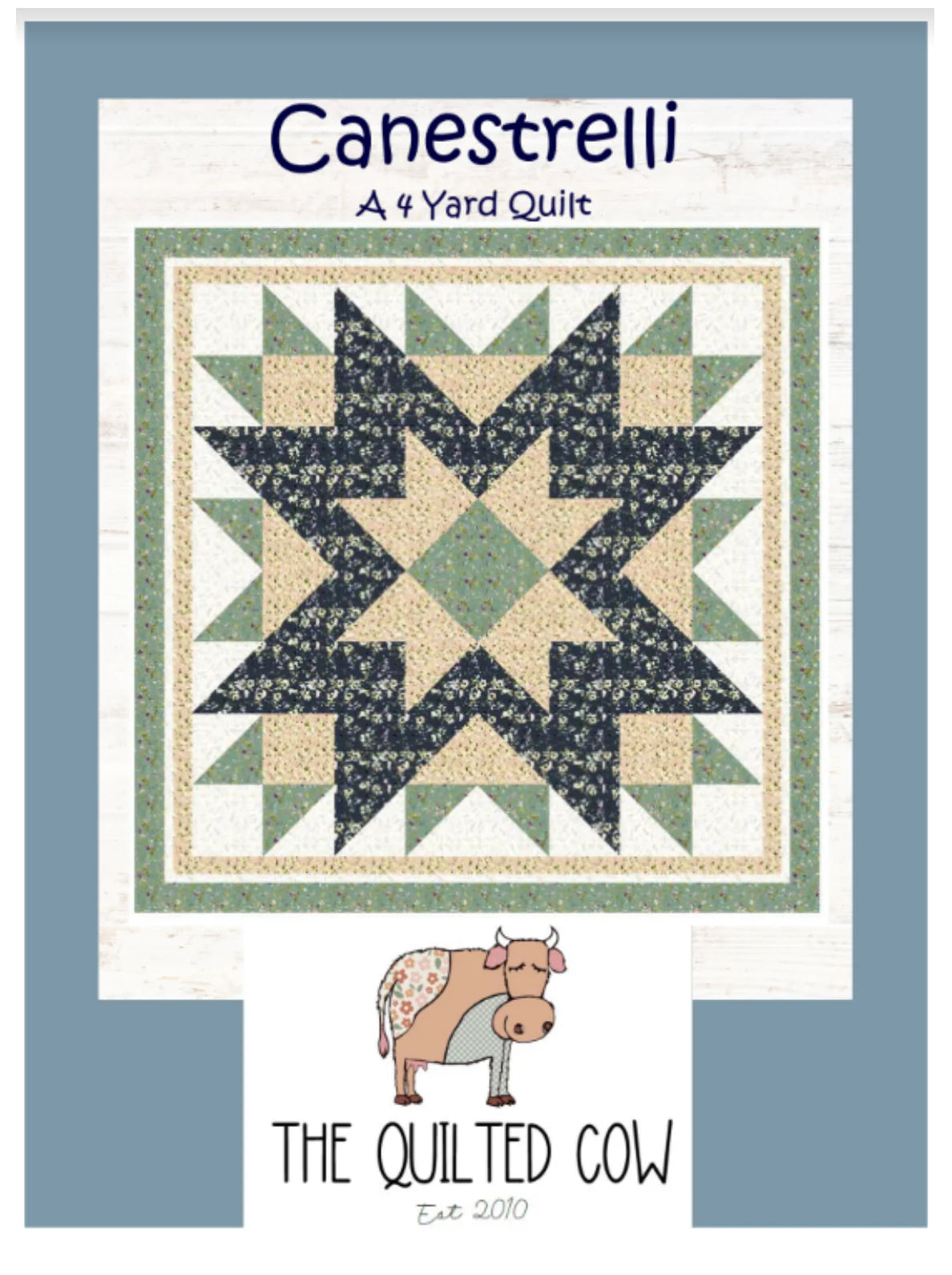 Canestrelli Quilted Cow Pattern