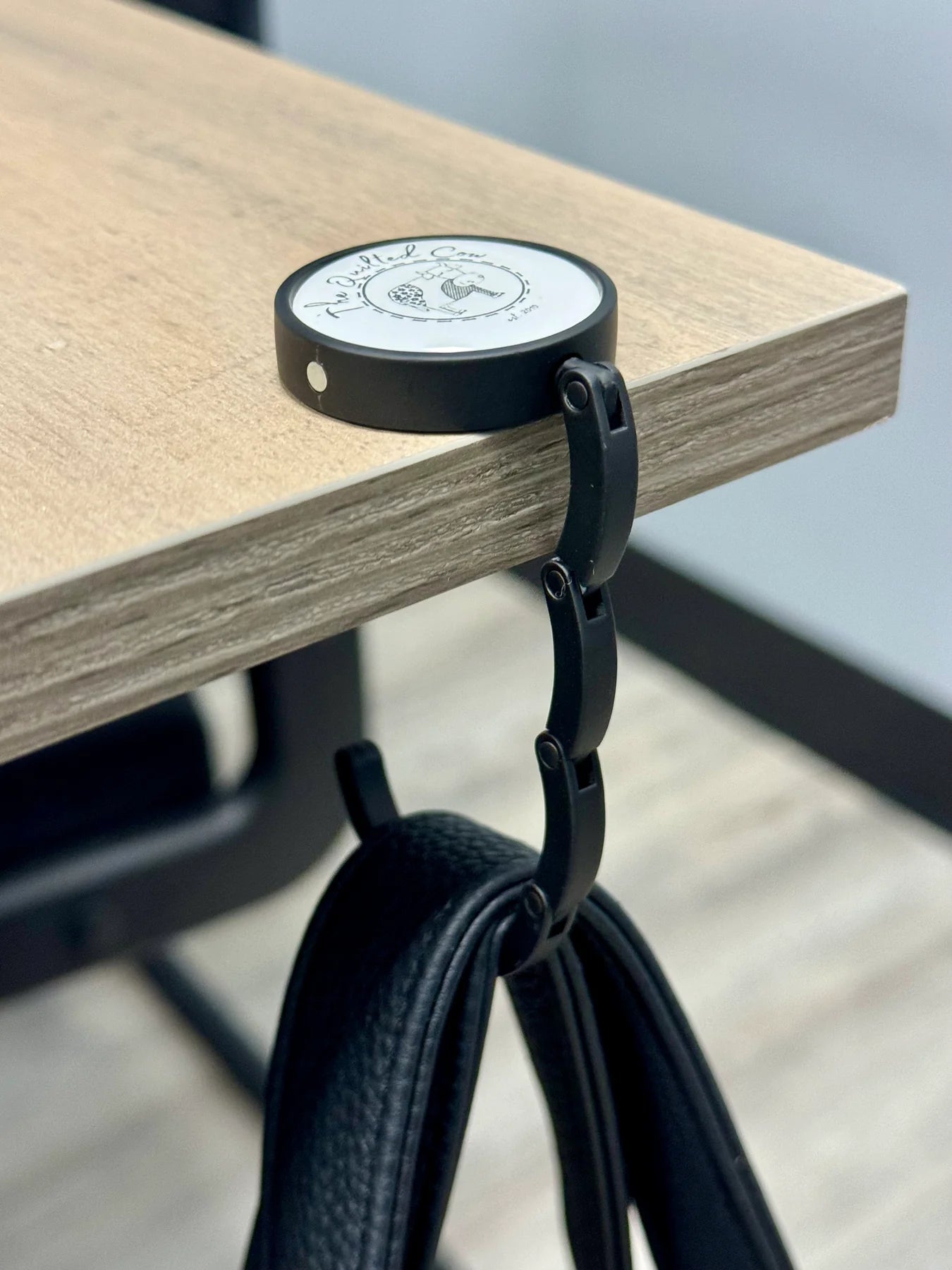 Quilted Cow-Purse Holder