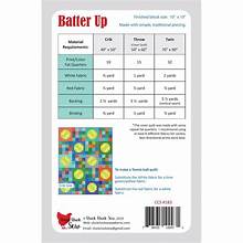 Batter Up Quilt Pattern