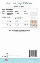 Knot Today Quilt Pattern