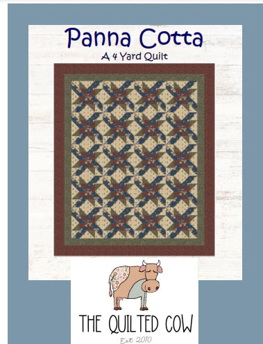 Panna Cotta Quilted Cow Pattern