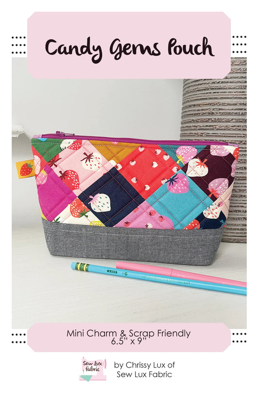 Candy Gems pouch Pattern