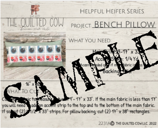 HH Bench Pillow