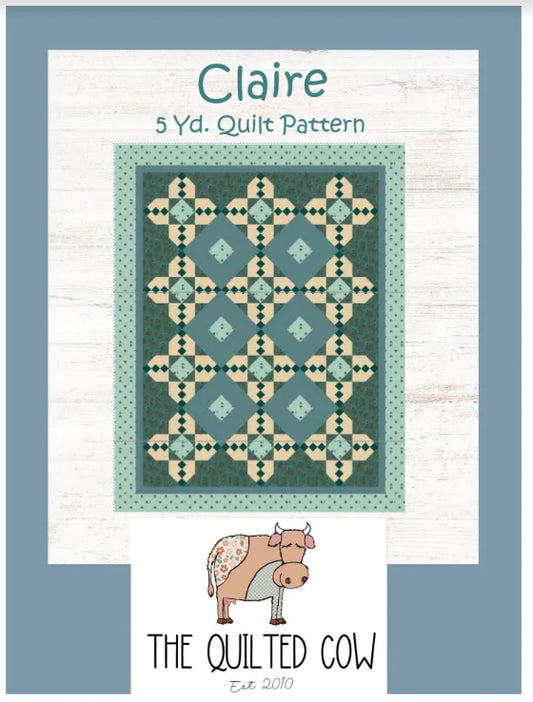 Claire Quilted Cow Pattern
