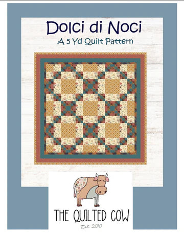 Dolci di Noci Quilted Cow Pattern