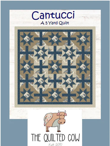 Cantucci Quilted Cow Pattern