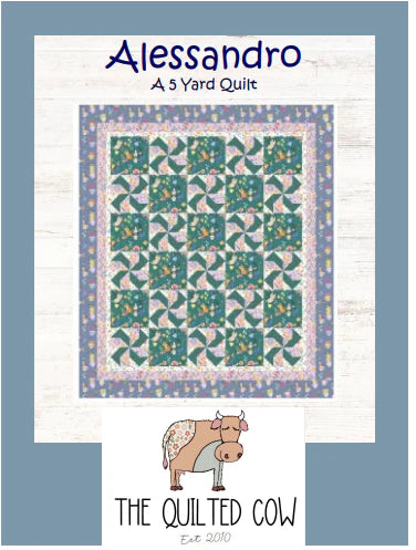 Alessandro Quilted Cow Pattern