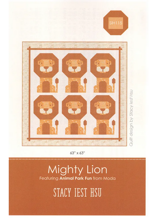 Mighty Lion Quilt Kit