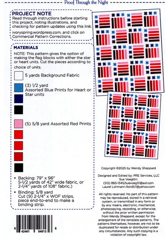 Proof Through the Night Pattern