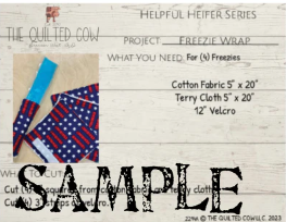 Helpful Heifer Freezie Wrap