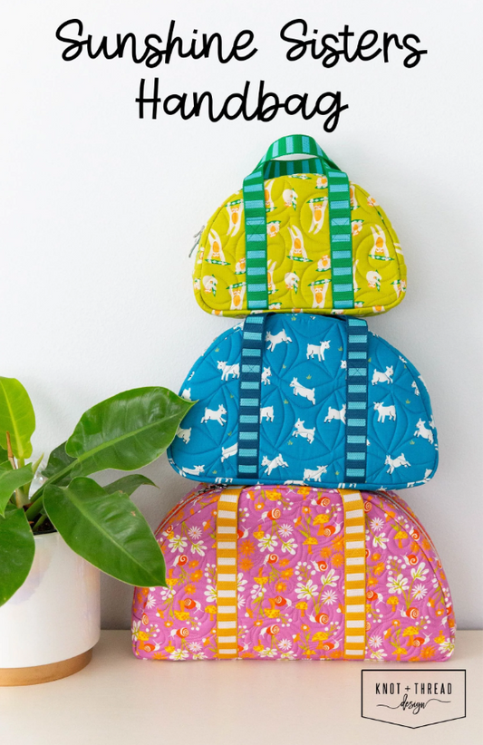 Sunshine Sisters Handbag Pattern