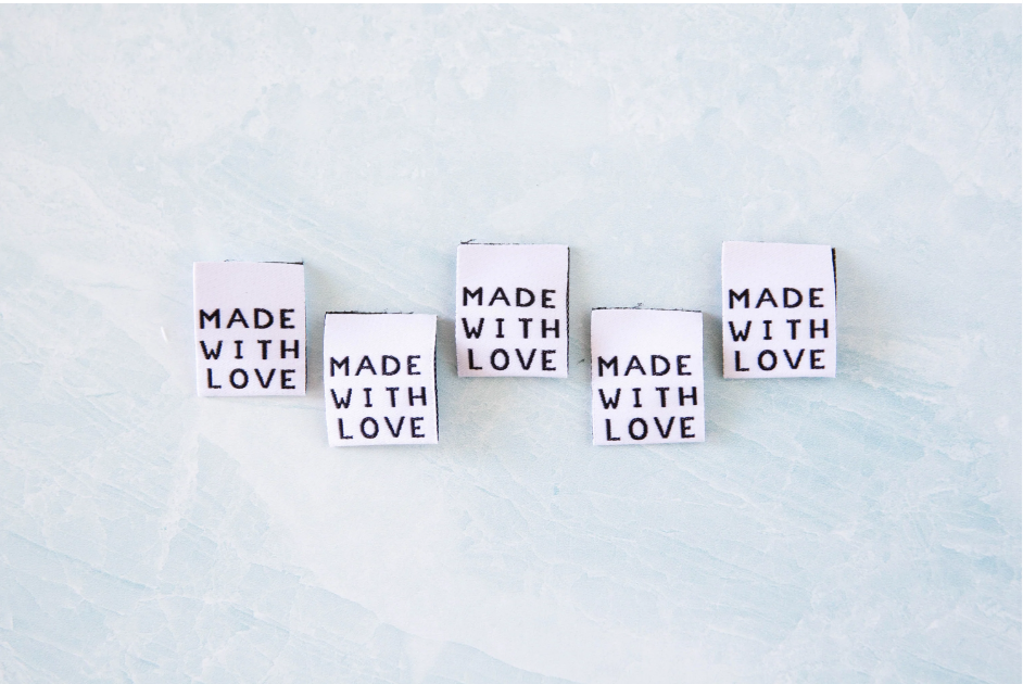 Made with Love Sew-in Labels