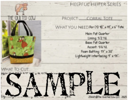 Helpful Heifer Corral It Tote