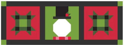 Mister Frosty Table Runner Kit
