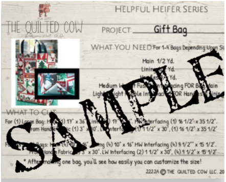 Helpful Heifer Gift Bag