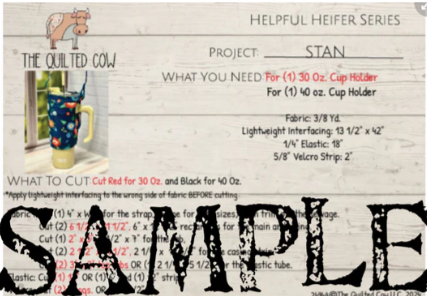 Helpful Heifer Stan Kit