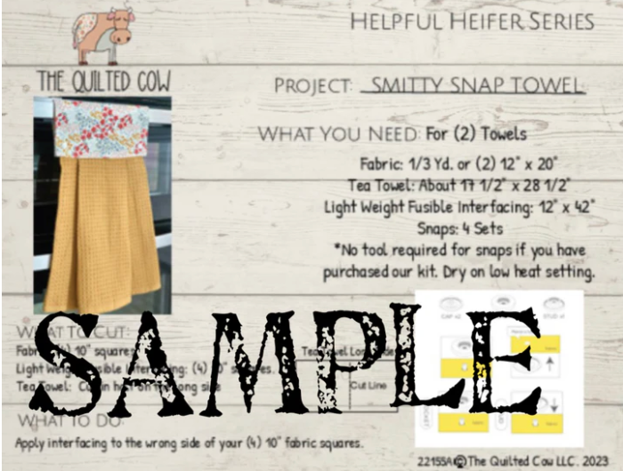 HH Smitty Snap Towel