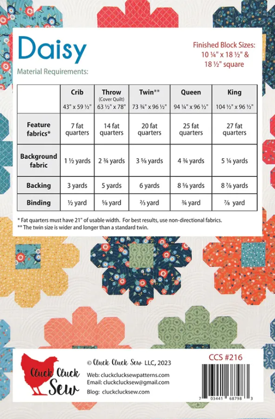 Daisy Quilt Kit