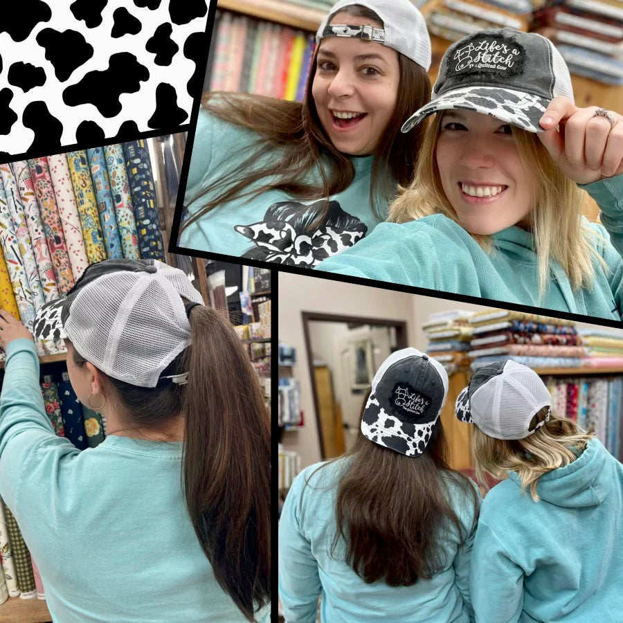 Quilted Cow Baseball Cap