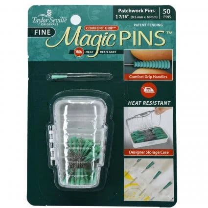 Magic PINS Patchwork Pins Fine 50 Ct