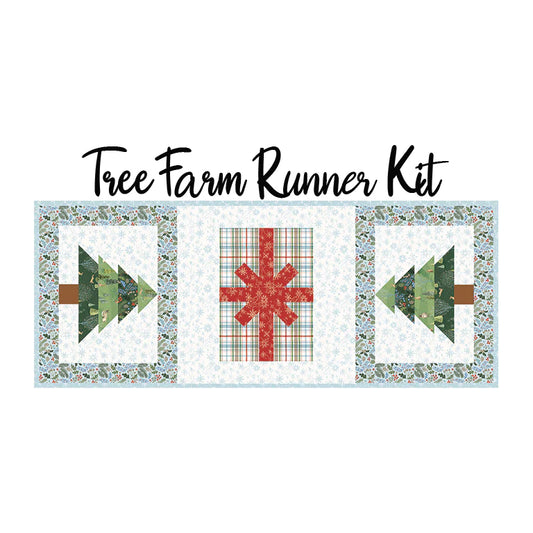 Santa's Tree Farm Table Runner Kit