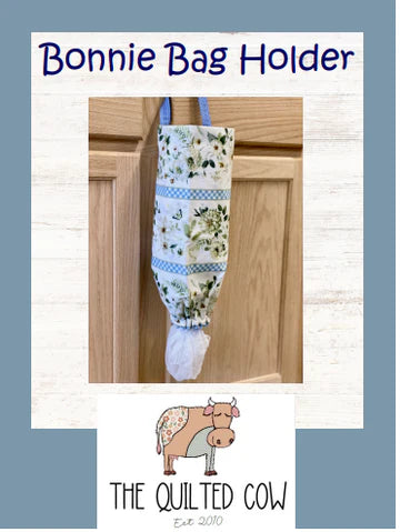 Bonnie Bag Holder Quilted Cow Pattern