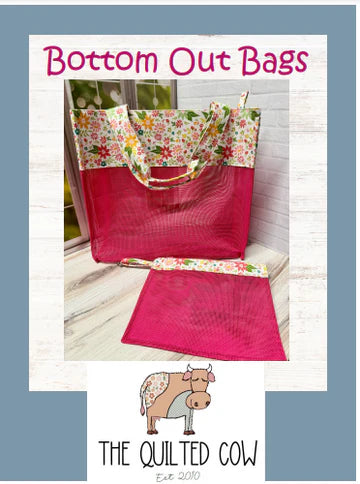 Bottom Out Bags Quilted Cow Pattern
