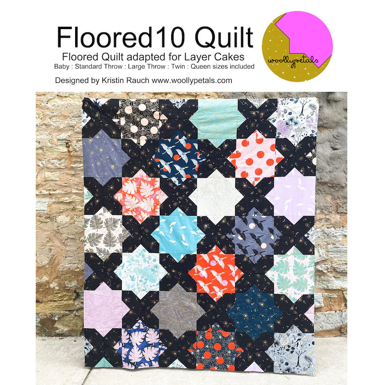 Floored 10 Quilt Pattern