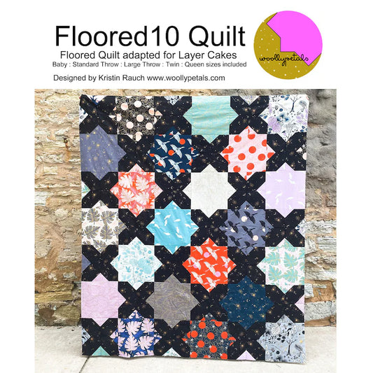 Floored 10 Quilt Pattern