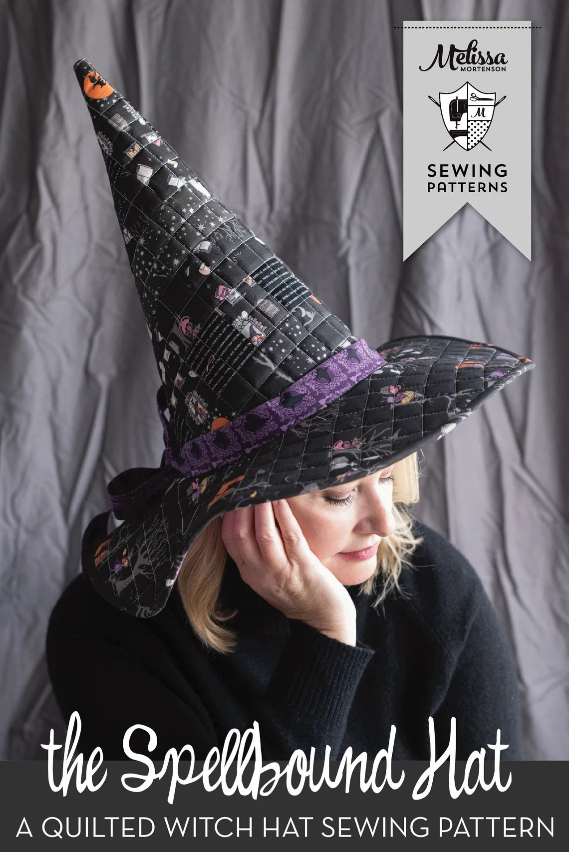 The Spellbound Quilted Witch Hat Sewing Pattern