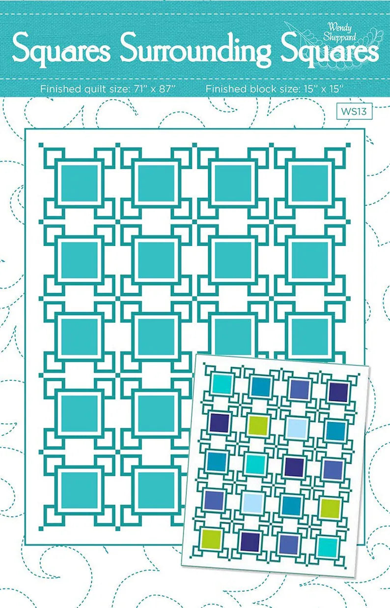 Squares Surrounding Squares Quilt Kit