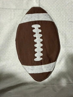 Helpful Hiefer Football Trivet
