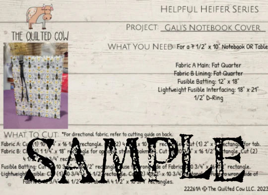 Helpful Hiefer Gali's Notebook Cover