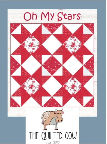 Oh My Stars Quilted Cow Pattern