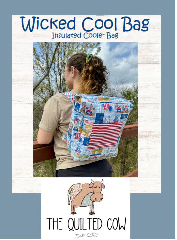 Wicked Cool Bag Quilted Cow Pattern